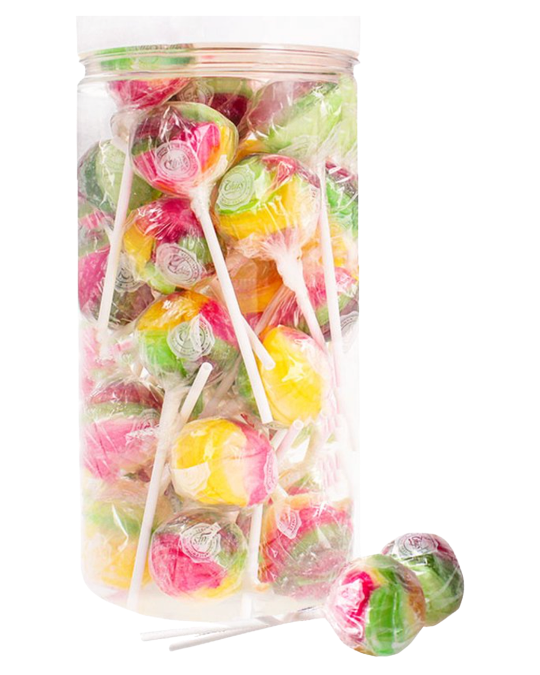 Sucettes multicolores