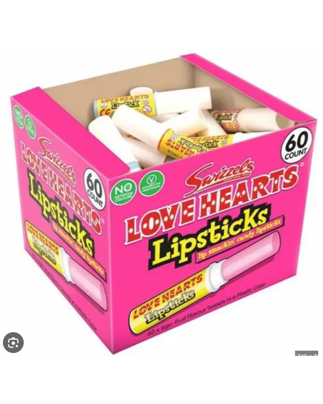Love Hearts Lipsticks