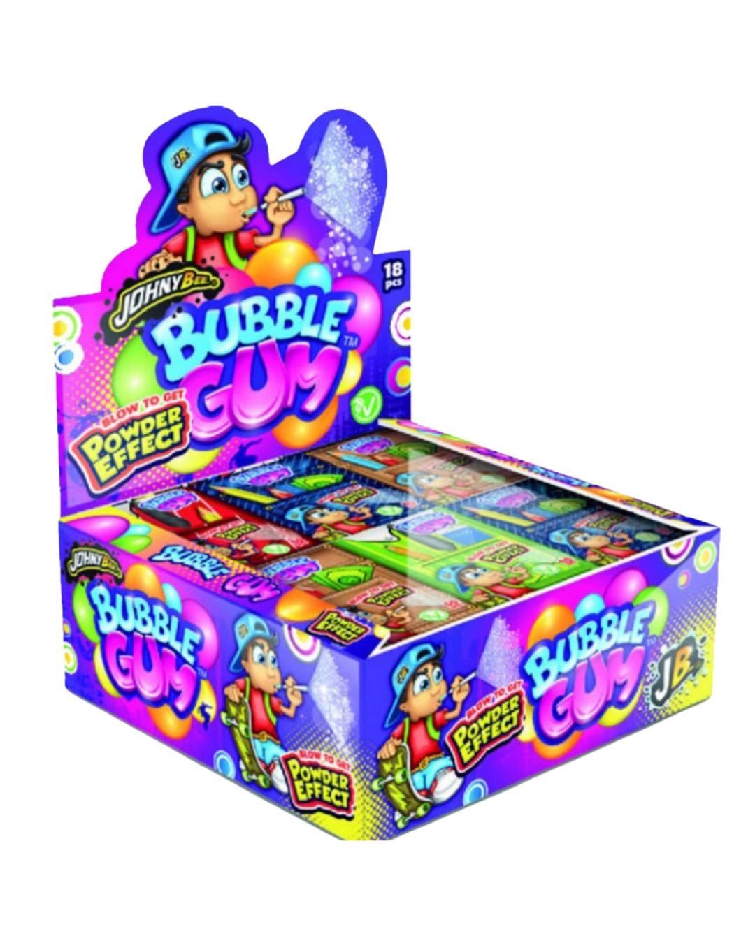 Johny Bee Bubble Gum Powder Effect