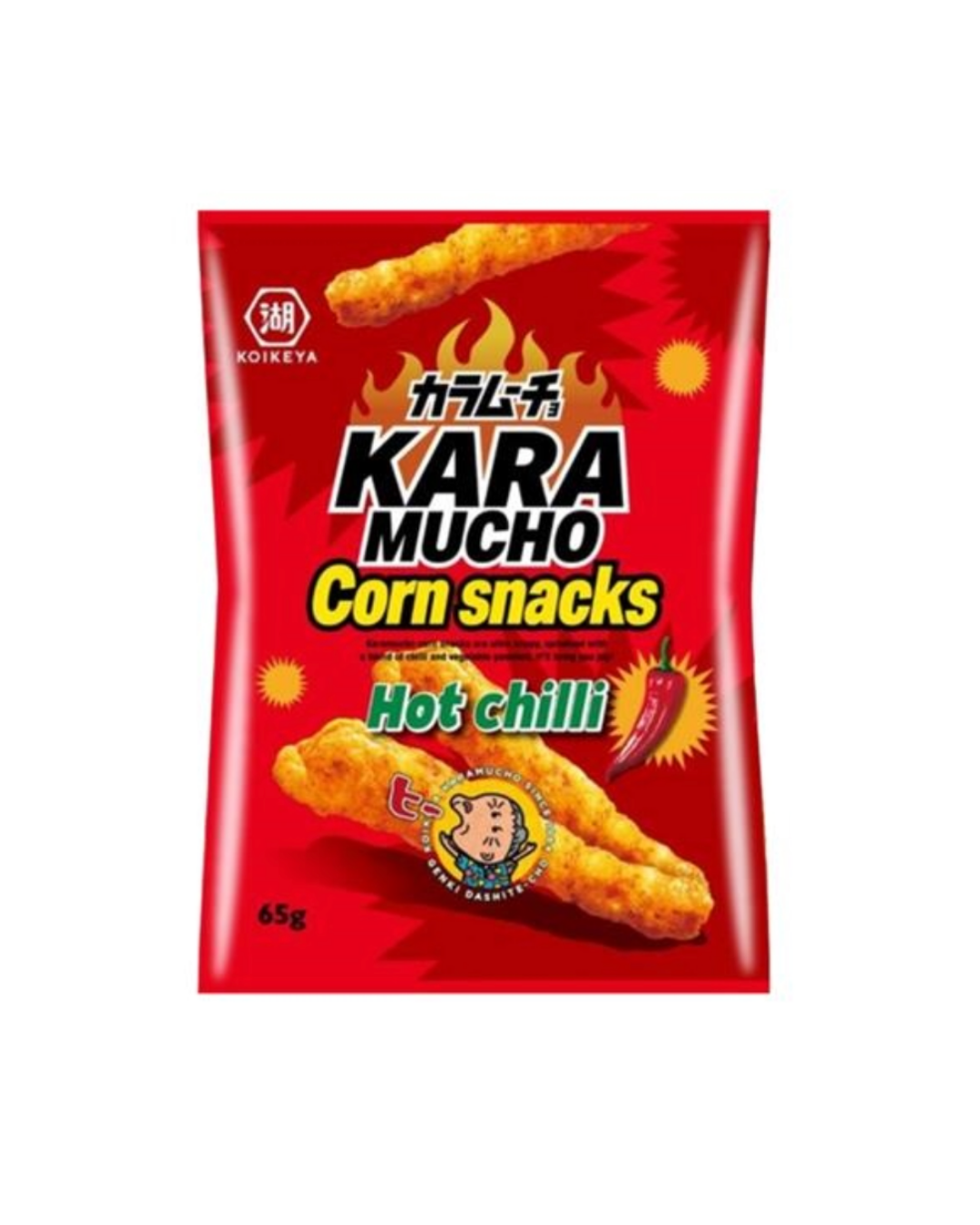Karamucho Corn Snacks Hot Chili