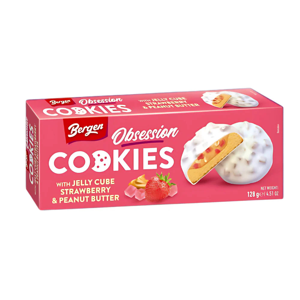 Obsession Cookies Jelly Cube Strawberry & Peanut Butter