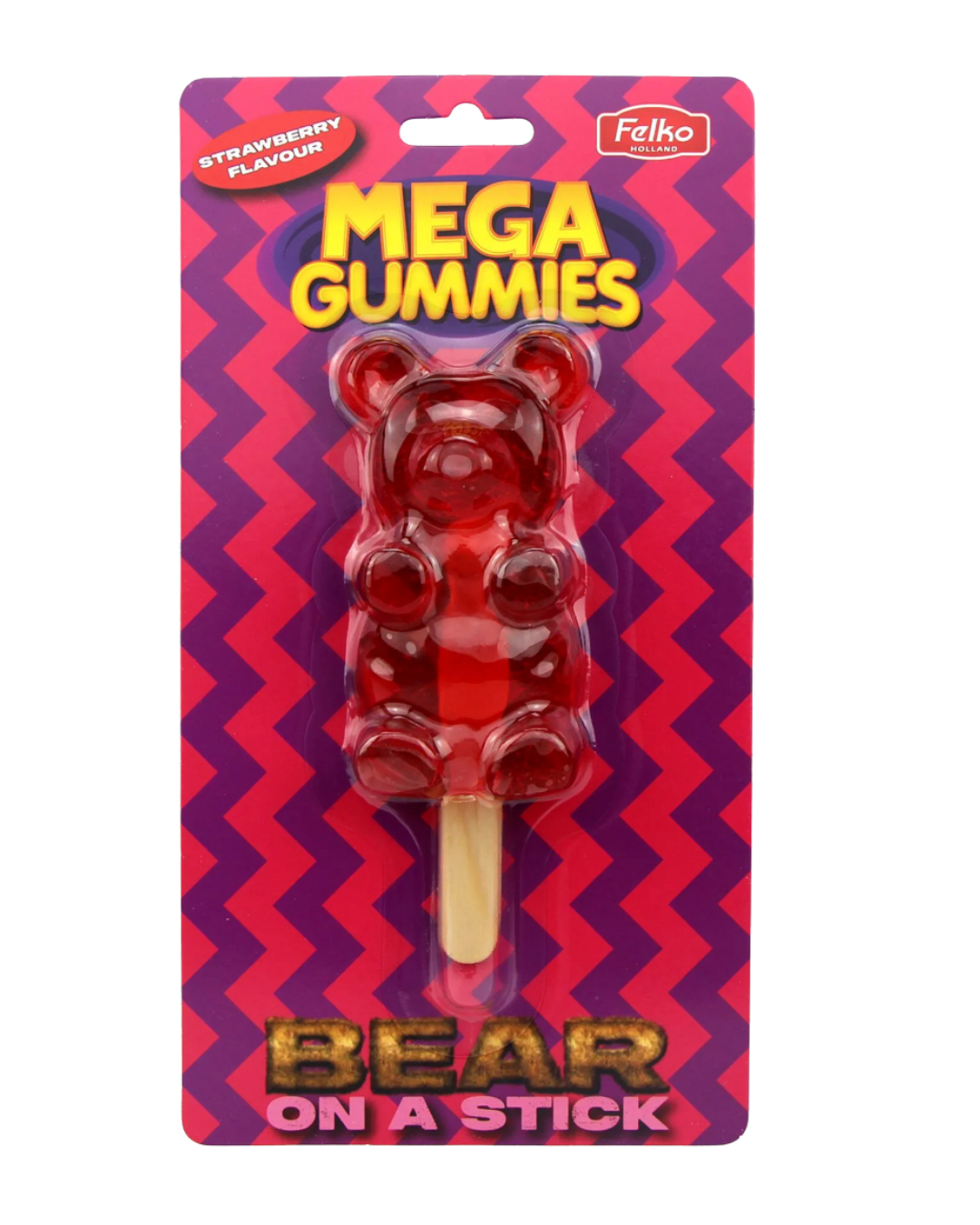 Mega Gummies – Bear on a Stick (Fraise)