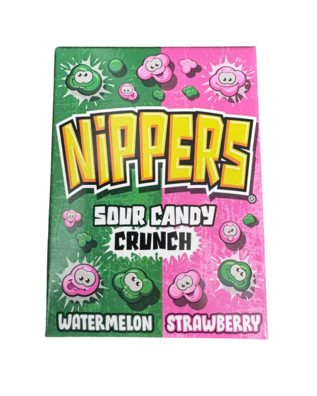 Nippers Sour Candy Crunch – Watermelon & Strawberry
