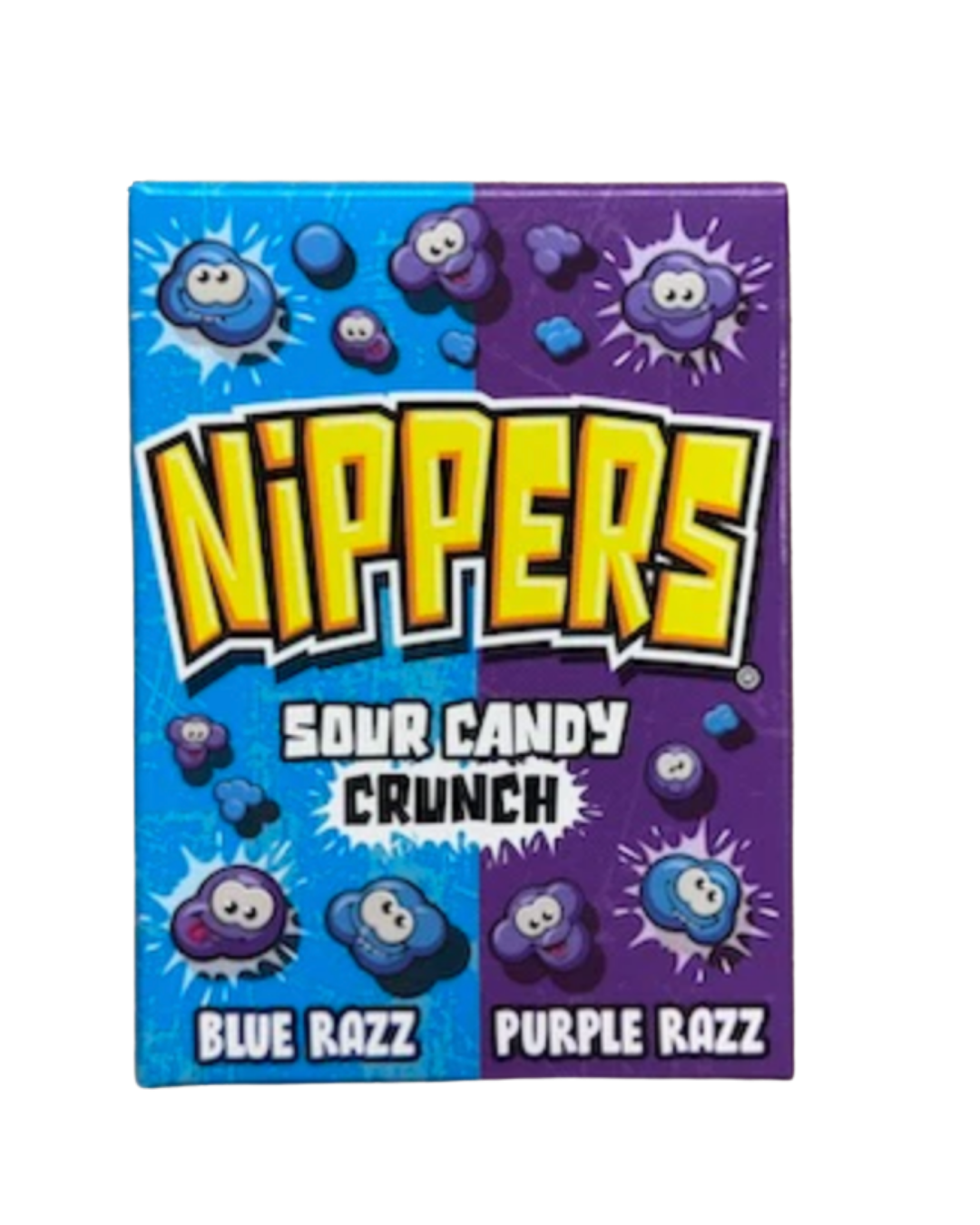 Nippers Sour Candy Crunch – Blue Razz & Purple Razz