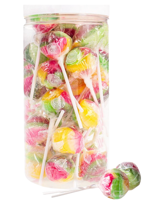Sucettes multicolores