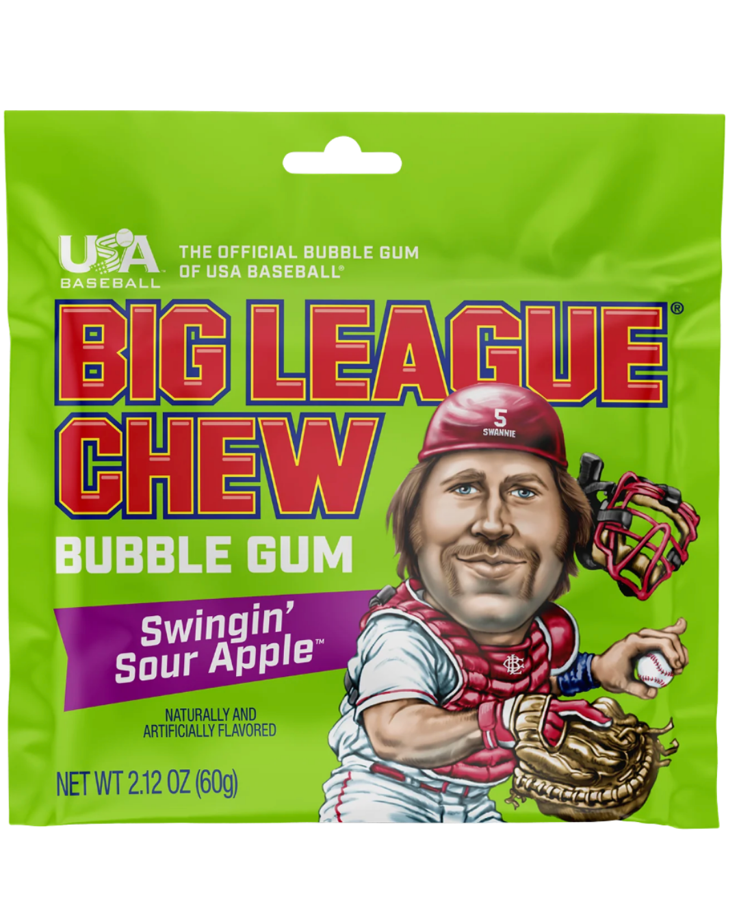 Big League Chew – Swingin’ Sour Apple