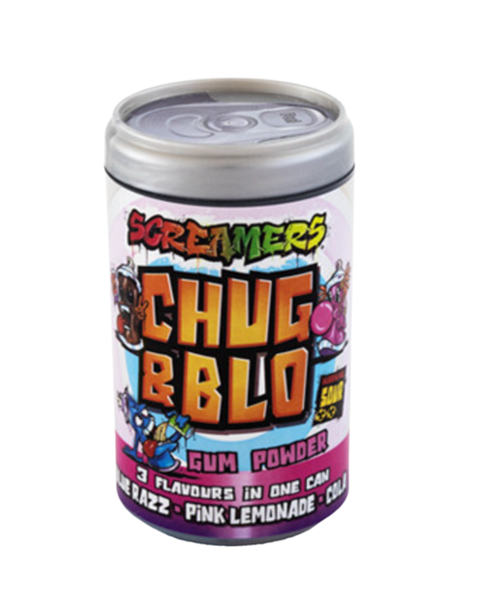 Screamers Chug & Blo – Poudre de chewing-gum