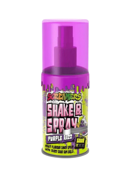 Screemers Shake & Spray – Purple Razz