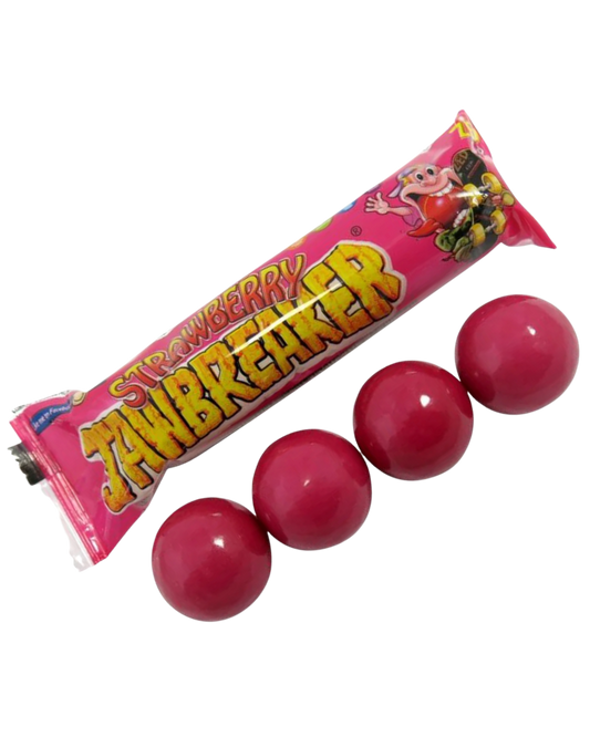 Jawbreaker Rose Fraise – Bonbon dur multicouches