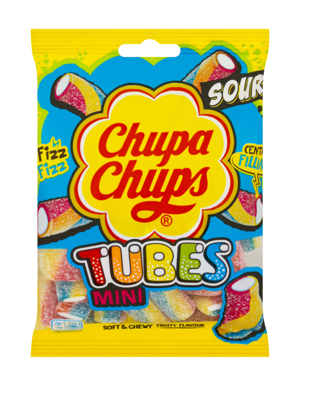 Chupa Chups Tubes Mini – Sour Fruity Mix