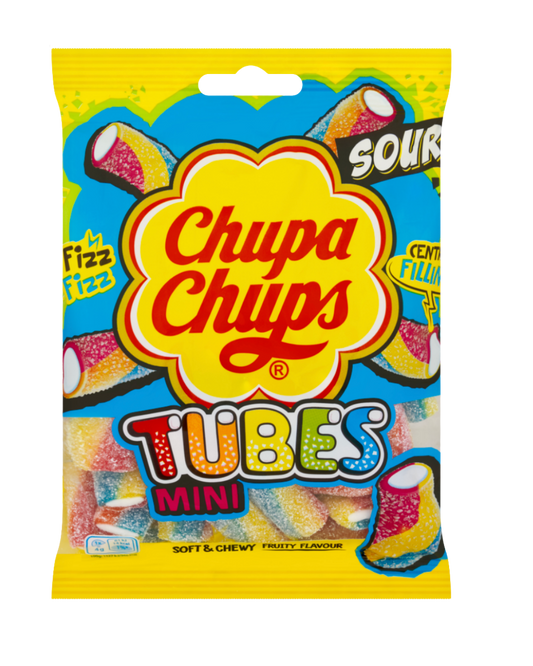 Chupa Chups Tubes Mini – Sour Fruity Mix