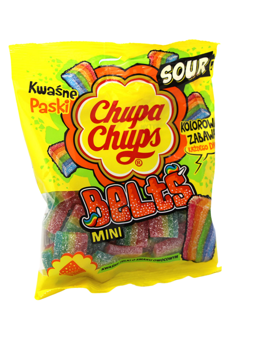 Chupa Chups Belts Mini – Sour Rainbow