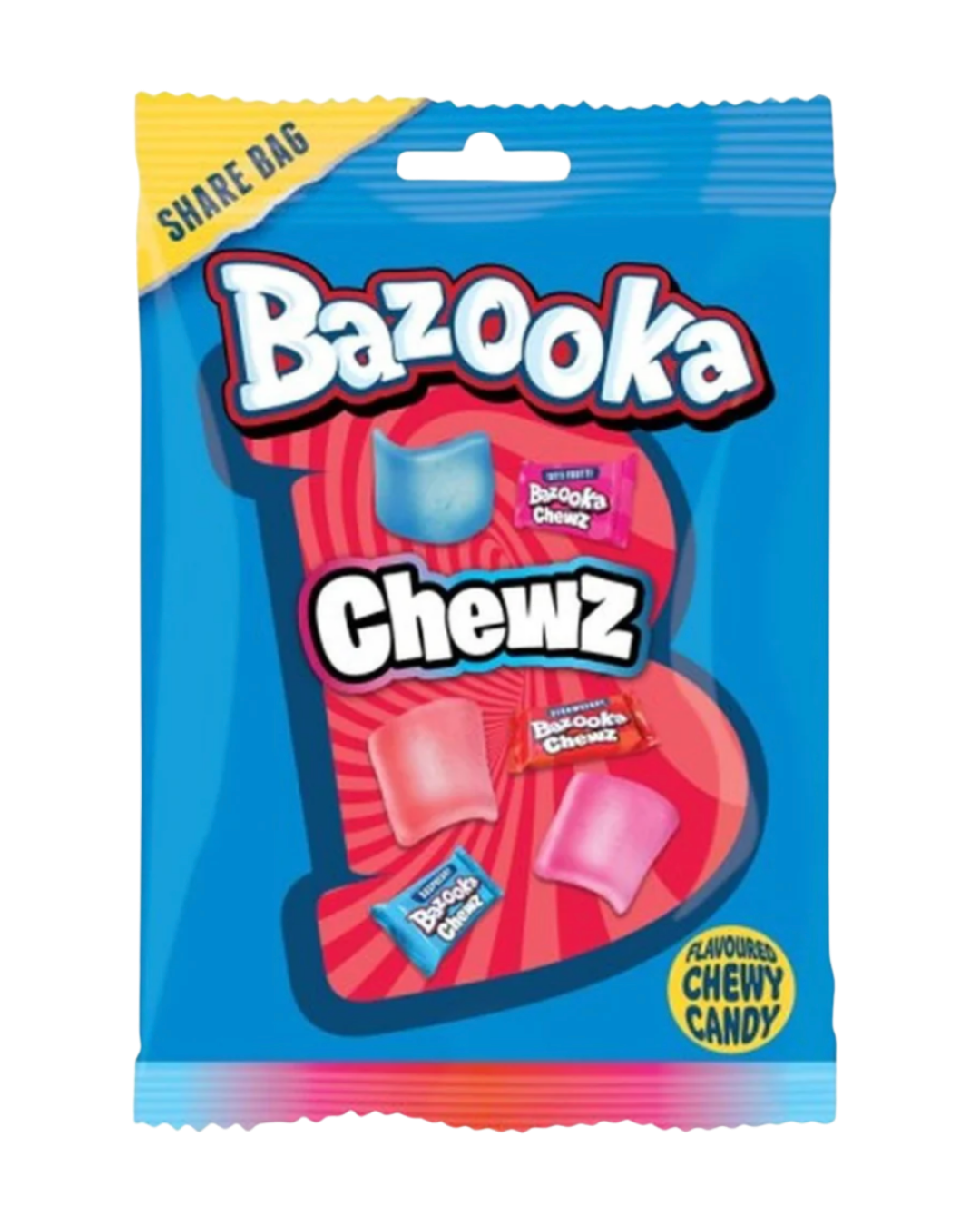Bazooka Chewz  Bonbons Mochis Fruités à Mâcher