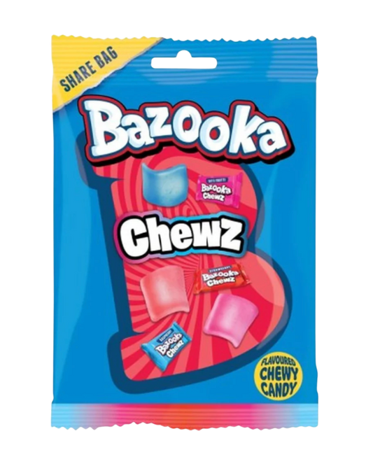 Bazooka Chewz  Bonbons Mochis Fruités à Mâcher