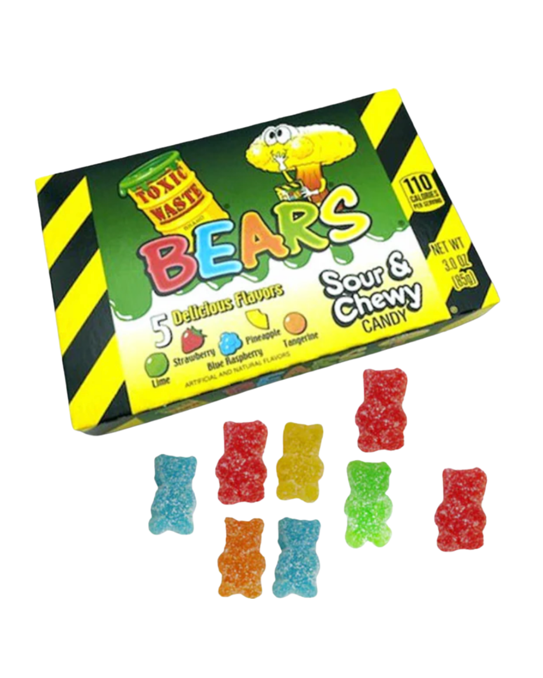 Toxic Waste Bears Sour & Chewy