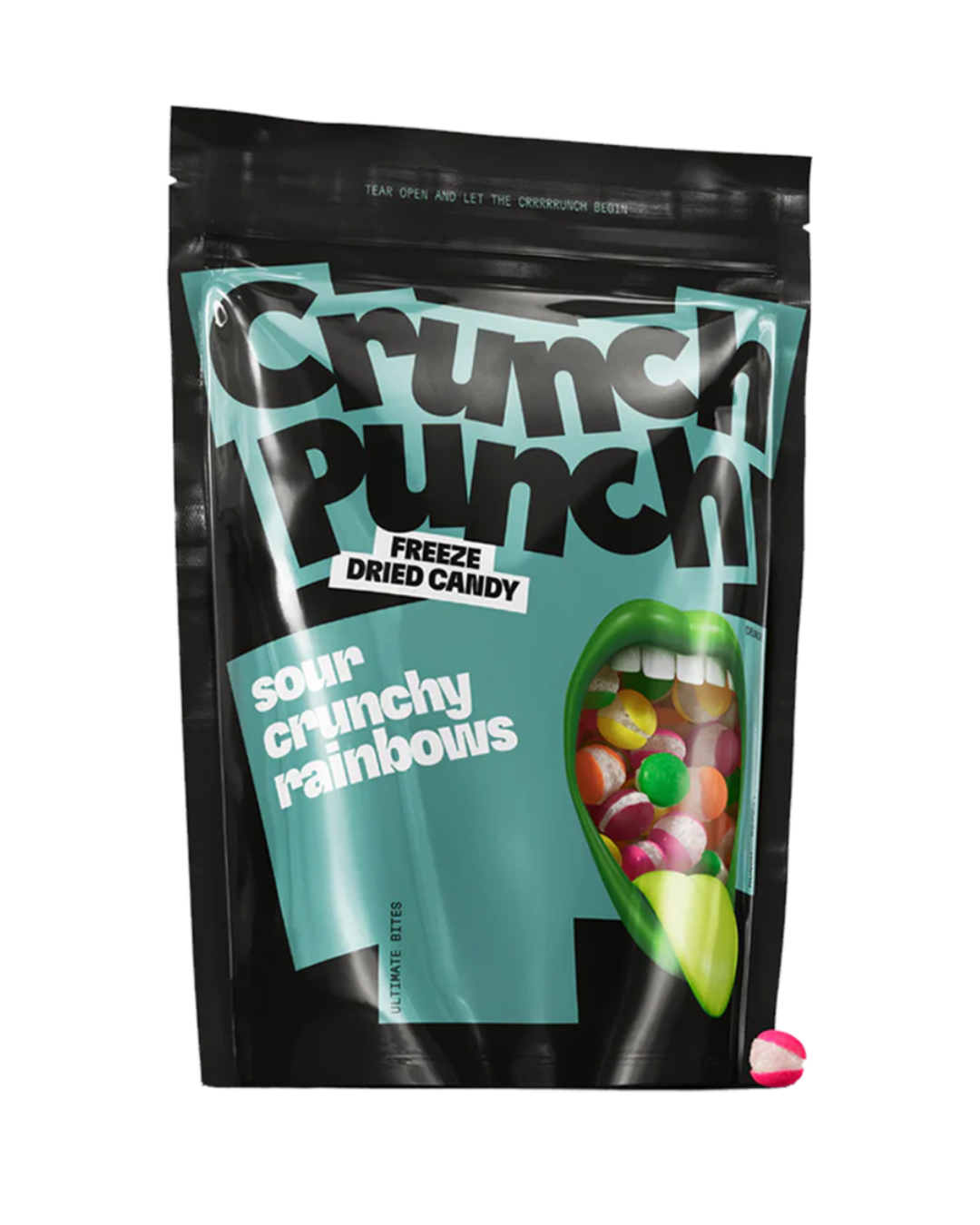 Crunch Punch – Sour Crunchy Rainbows (Freeze Dried Candy)