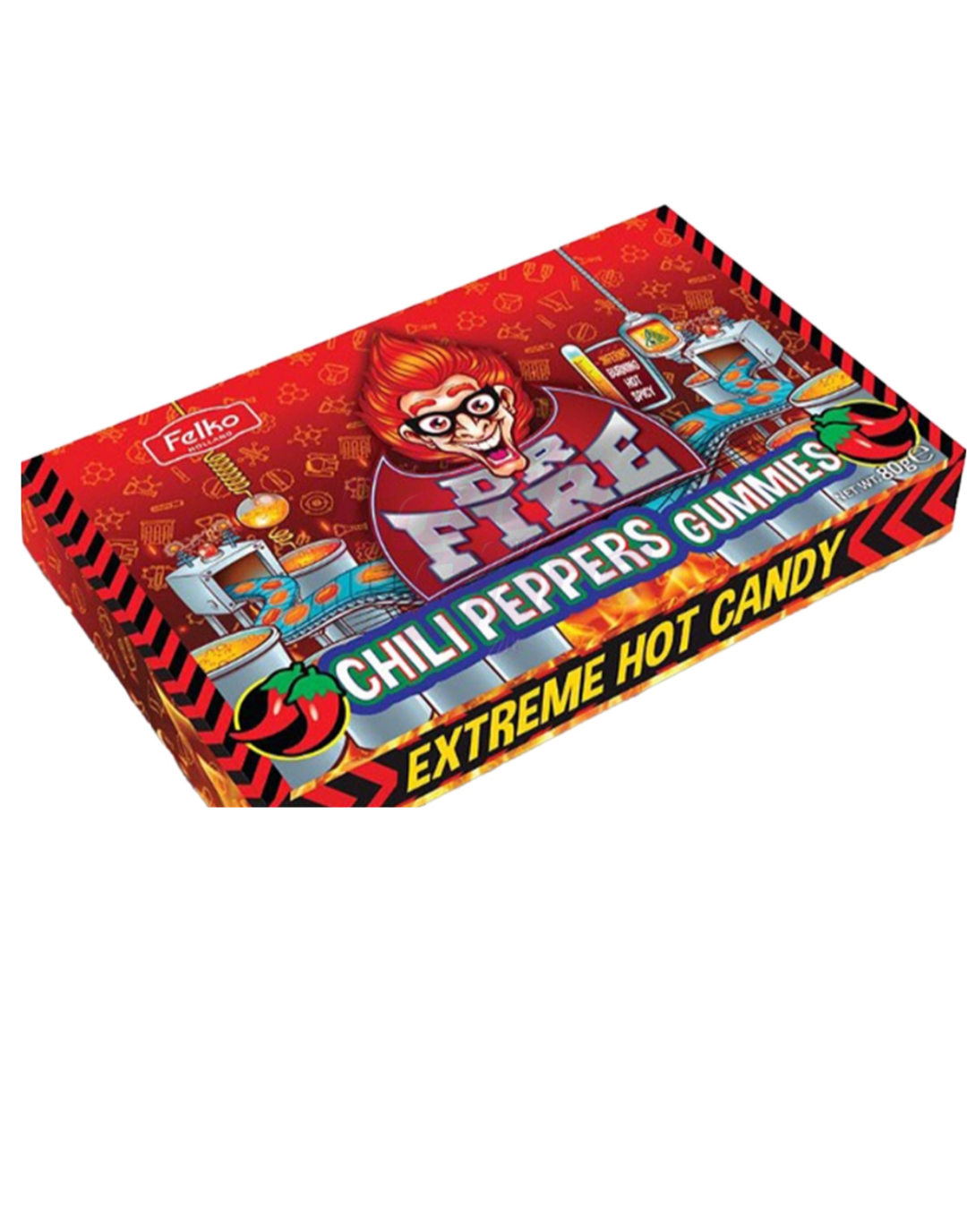 Dr Fire – Chili Peppers Gummies (Extreme Hot Candy)