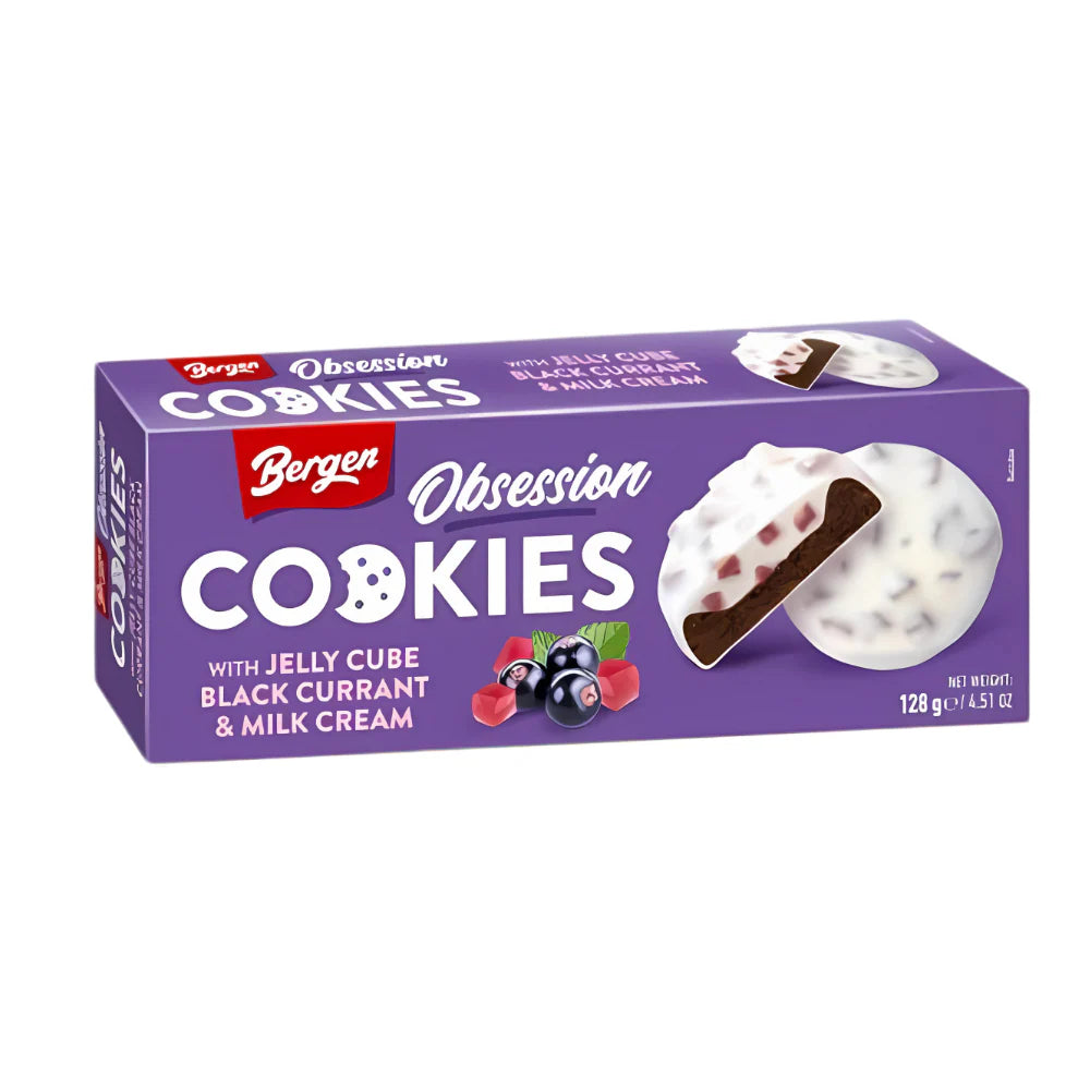Obsession Cookies Jelly Cube Black Currant & Milk Cream