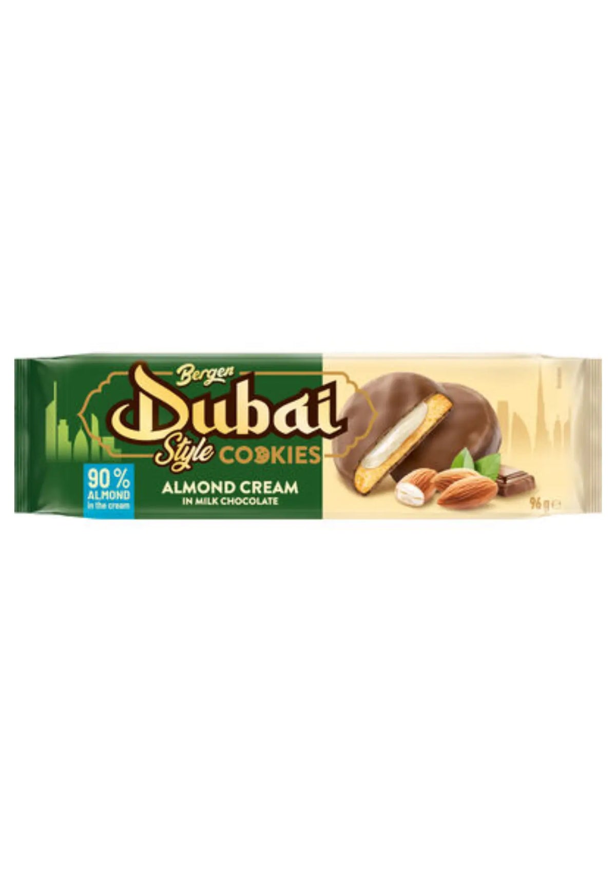 Dubai Style Cookies Almond Cream